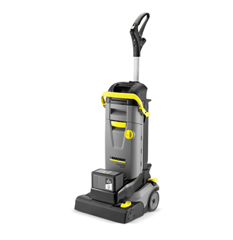 Autonomia para limpar todos os lugares com uma lavadora de piso compacta sem fio Autonomia para limpar todos os lugares com uma lavadora de piso compacta sem fio