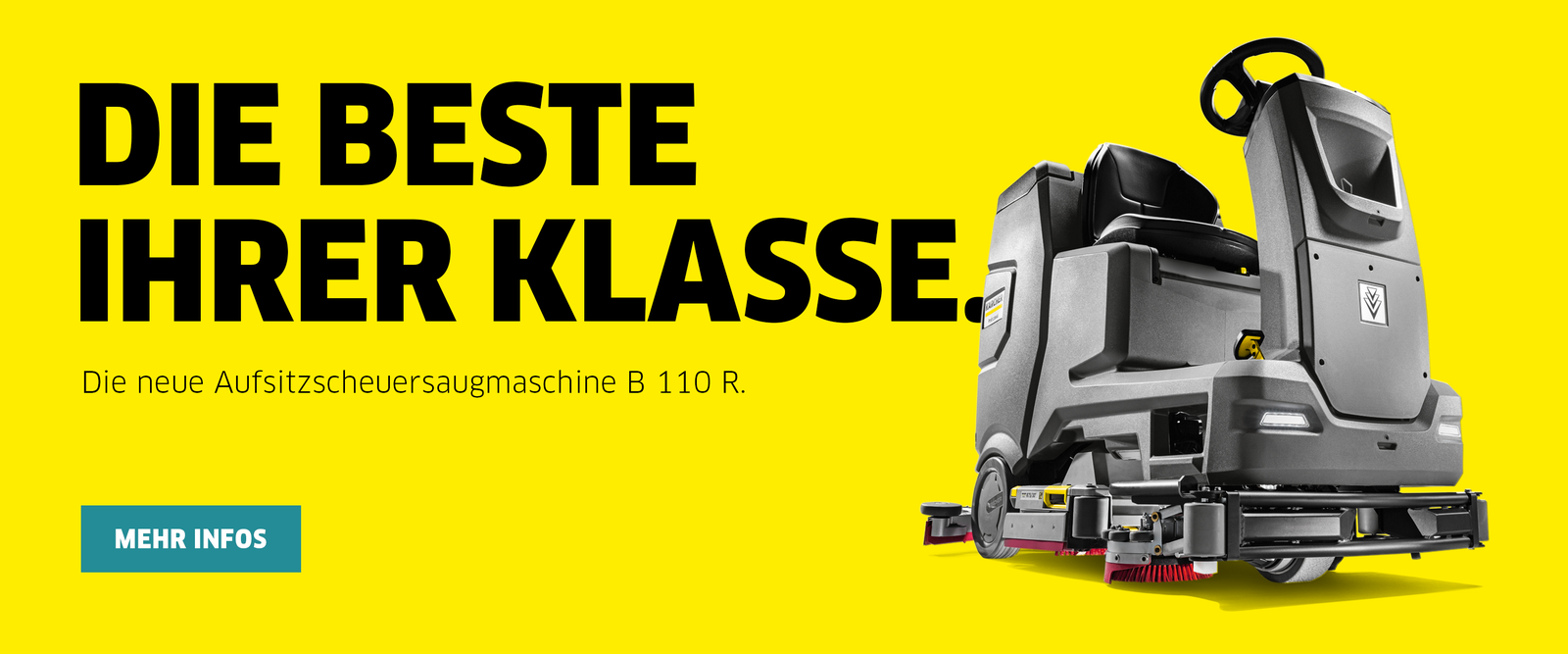 Scheuersaugmaschine B110R Kärcher Scheuersaugmaschine B110R因为Karcher