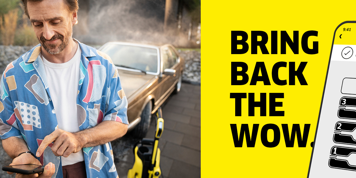 Application kärcher Home & Garden nettoyeurs haute pression connectés