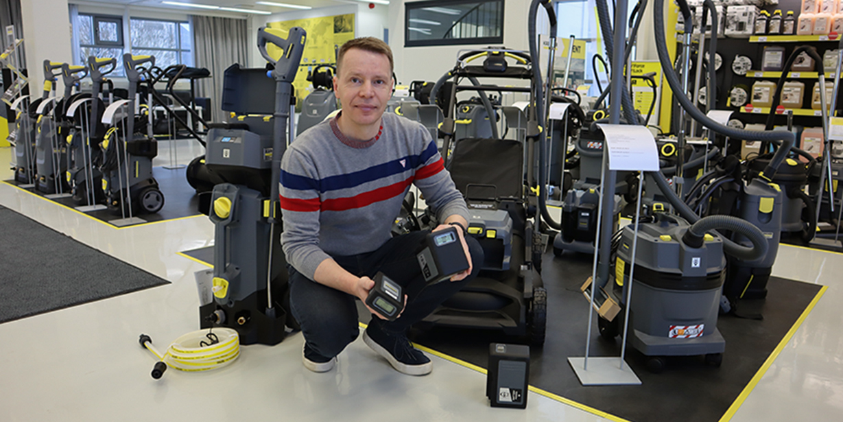 Kärcher akkukäyttöiset laitteet ammattikäyttäjille Kärcher akkukäyttöiset laitteet ammattikäyttäjille