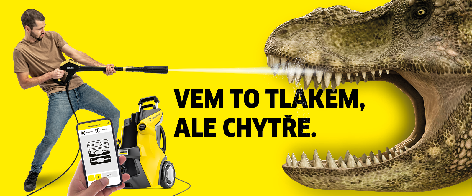 Chytré tlakové myčky Kärcher Chytré tlakové myčky Kärcher