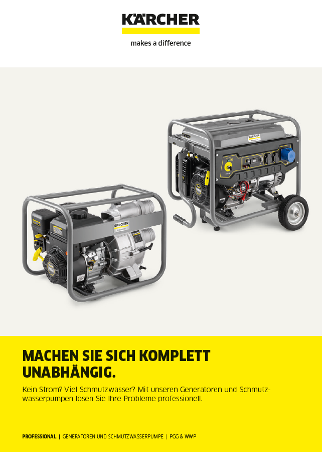 Generatoren und Pumpen_DE
