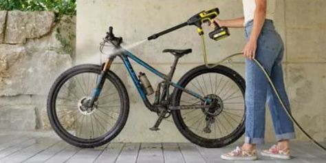 fiets reinigen met Kärcher fiets reinigen met Kärcher