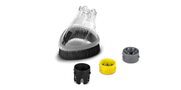 spatbeschermer voor hogedrukreiniger met vuilfrees