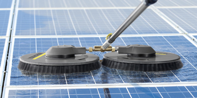 Kärcher iSolar - järjestelmä aurinkopaneelien puhdistamiseen