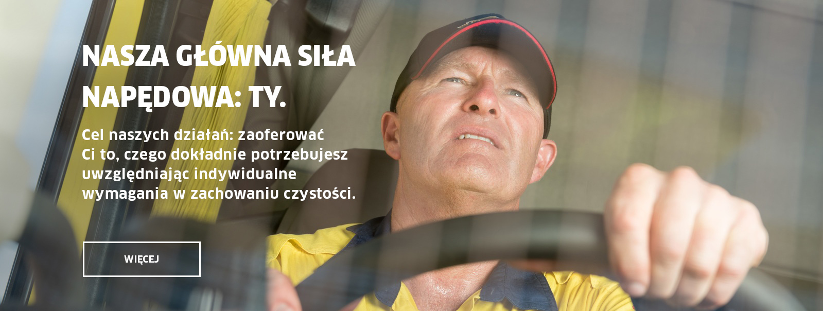 Nasza główna siła napędowa: Ty.