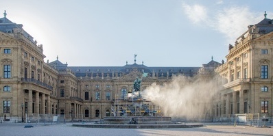Franconia Fountain Würzburg, Germany Kärcher Cleaning Project Franconia Fountain in Würzburg,Germany