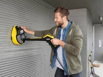 gevel reinigen met hogedrukreiniger