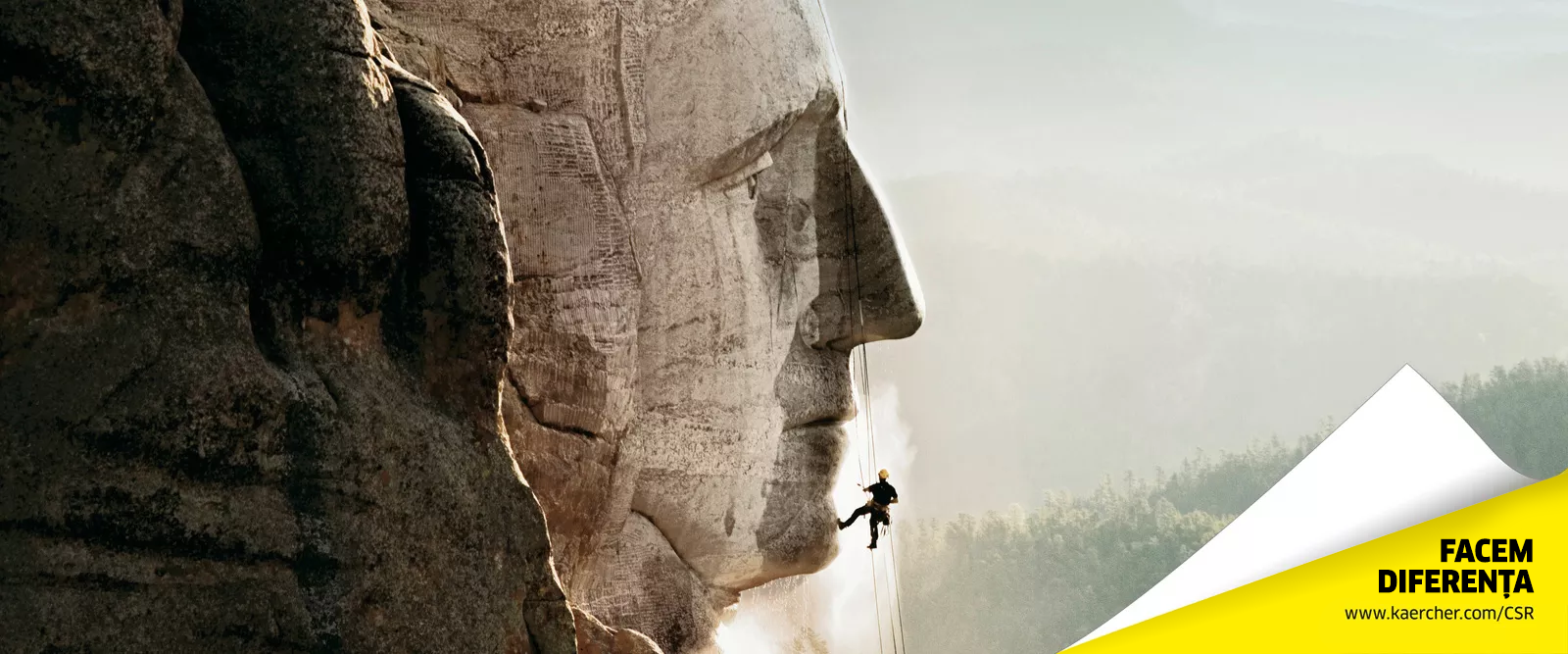 Culture, nature and society Mount Rushmore cleaning project