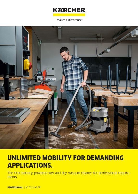 Kärcher Canada - NT 22-1 Bp EN COVER