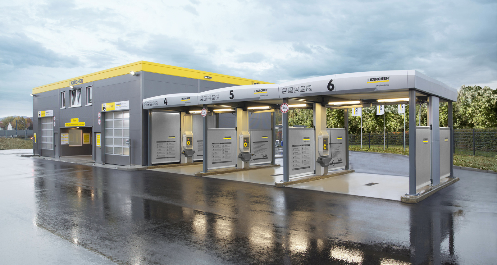 Stations en libre-service multipiste Stations en libre-service multipiste