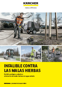 Eliminación de malas hierbas con Kärcher 