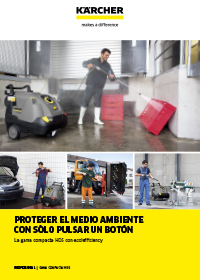 Catalogo hidrolimpiadoras profesionales compactas Kärcher 