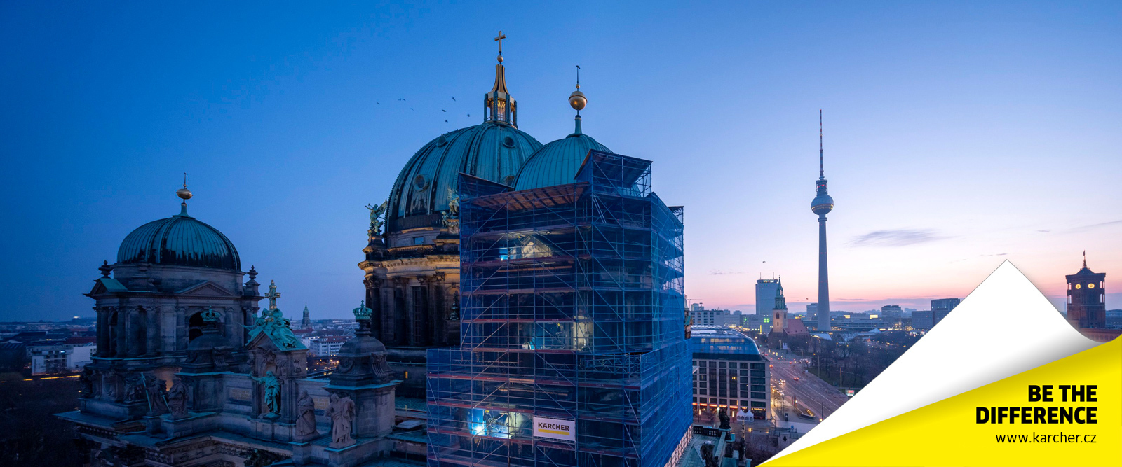 Udržitelnost v číslech Projekt čištění berlínské katedrály