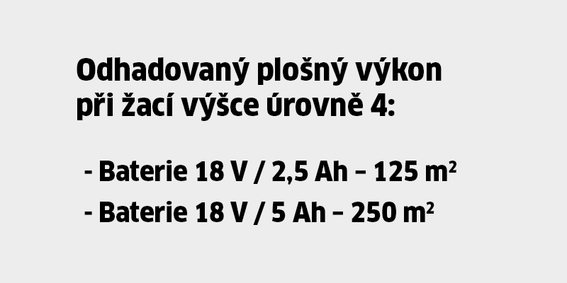 Výkon LMO 18-33 Výkon LMO 18-33