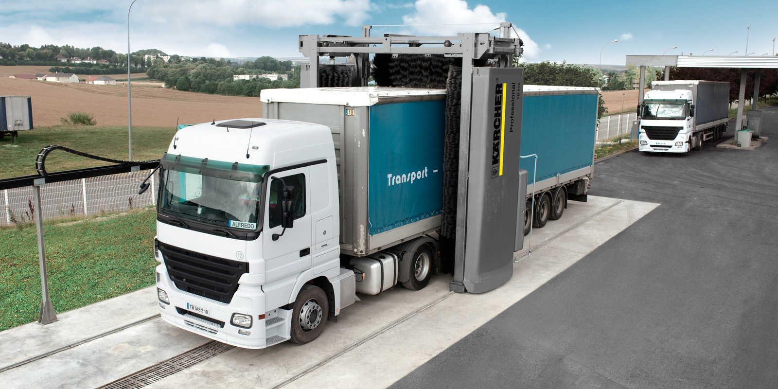 Stations de lavage pour poids-lourds Stations de lavage pour poids-lourds
