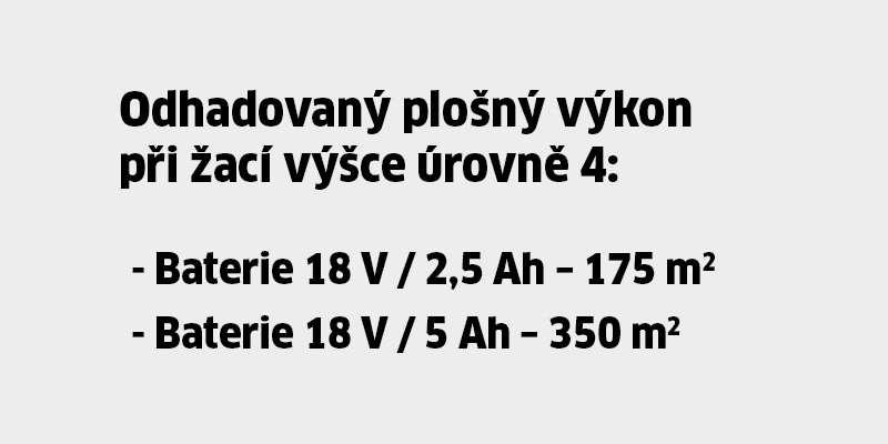 Výkon LMO 18-36 Výkon LMO 18-36