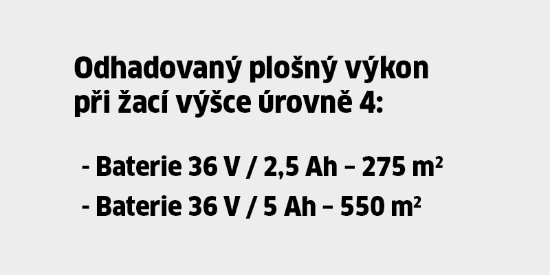 Výkon LMO 36-40 Výkon LMO 36-40