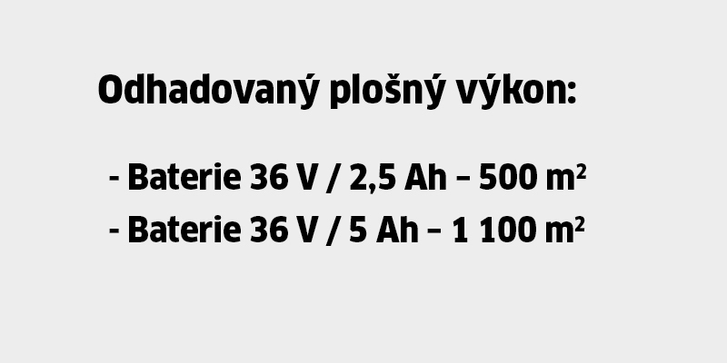 Výkon LBL 4 Výkon LBL 4