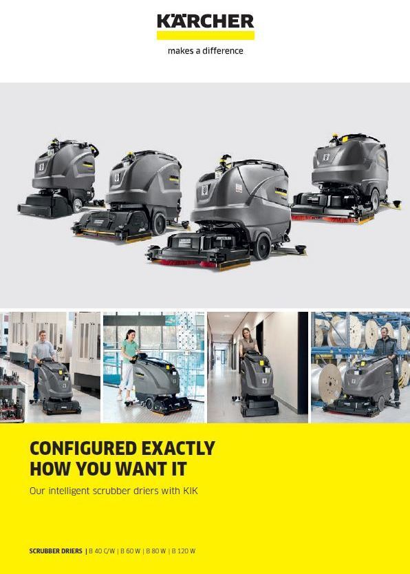 B40 C/W, B60, D80W Brochure B40 C/W, B60, D80W Brochure