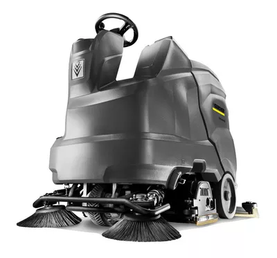 Ride-on scrubber dryers with incredible manoeuvrability.