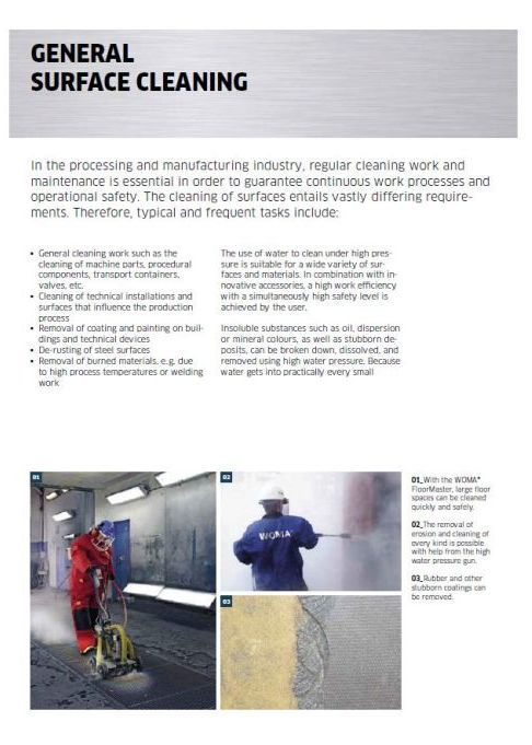 General surface cleaning preview