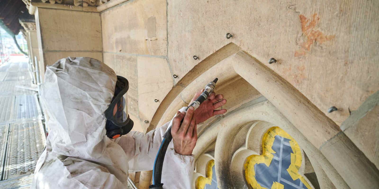 Der Reinigungseffekt ist deutlich zu erkennen. Der Reinigungseffekt ist deutlich zu erkennen.