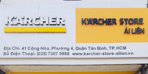 Kärcher Store Ái Liên Kärcher Store đại lý chính hãng Ái Liên
