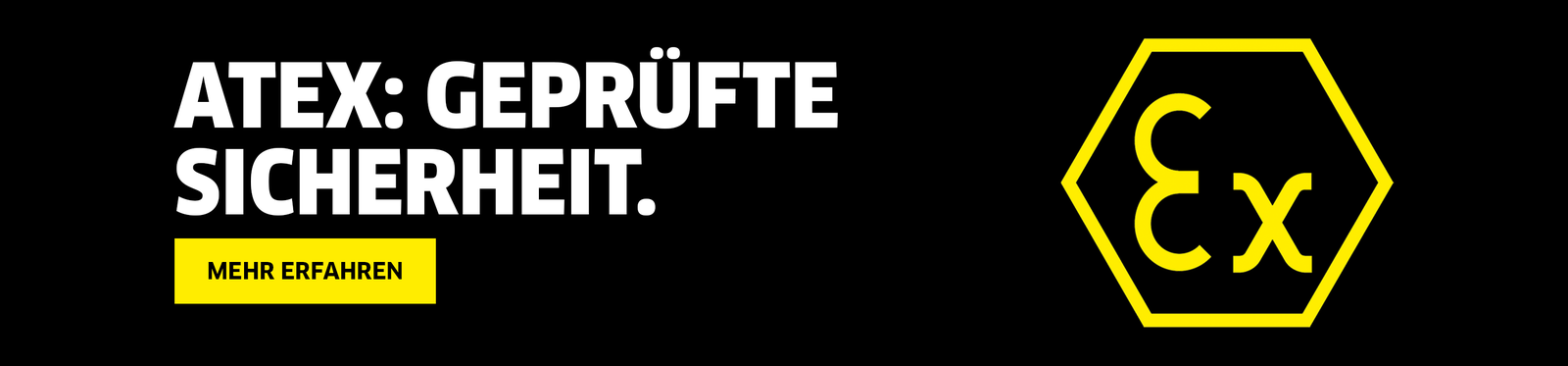 ATEX: Reinigungslösungen für explosionsgefährdete Bereiche