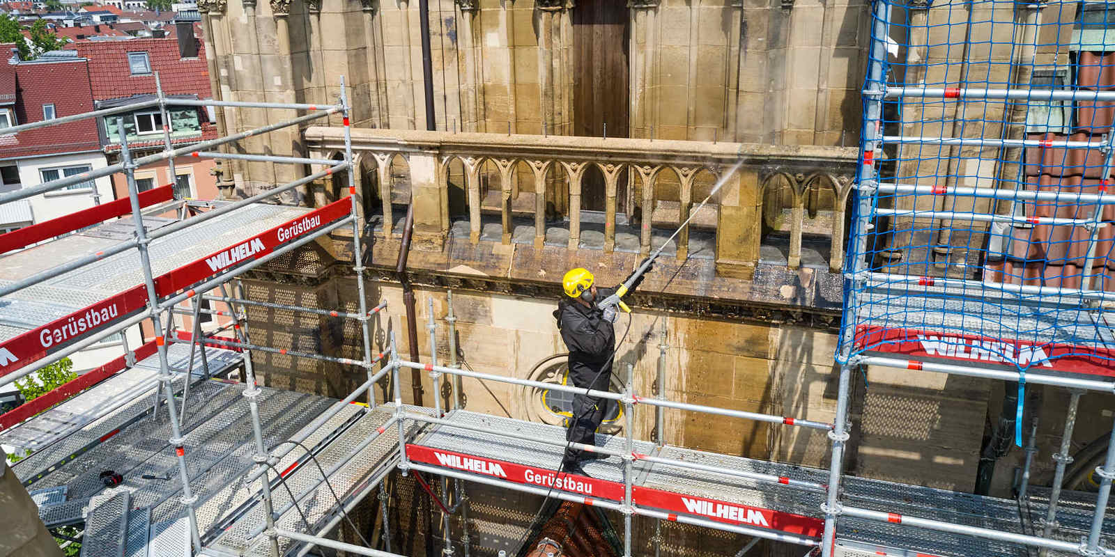 Karcher làm sạch nhà thờ St. John, Đức