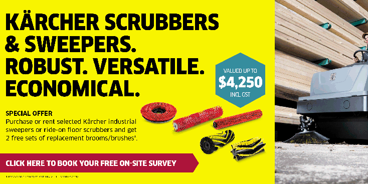 Sweeper/ Scrubber Promotion Sweeper/ Scrubber Promotion