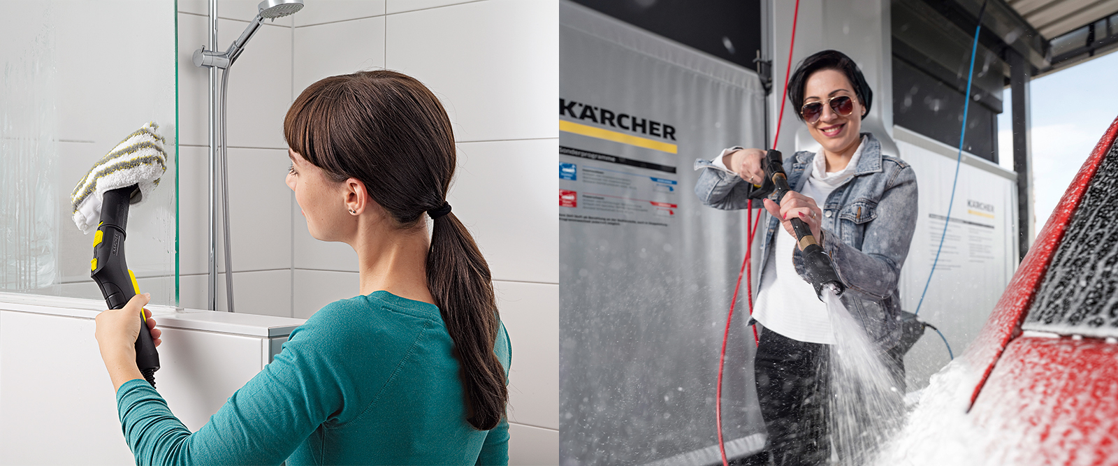 Extensive accessories for private and business customers Accessories for steam cleaners and car washes