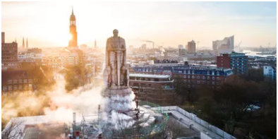 Μνημείο του Βίσμαρκ - Αμβούργο,Γερμανία