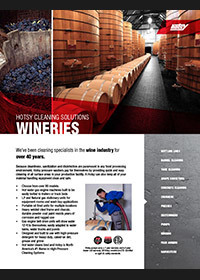 Hotsy Winery Industry Brochure