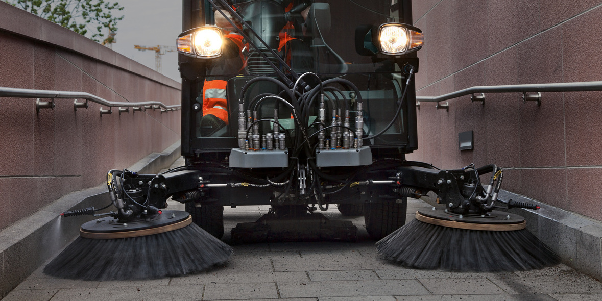 La protection anti-collision protège les brosses La protection anti-collision protège les brosses