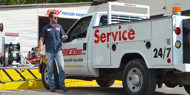 Pressure Washer Service and Repair by Local Hotsy Dealers