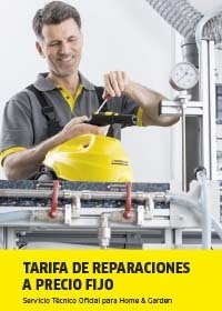 Tarifa de precios fija Kärcher para servicios de asistencia técnica