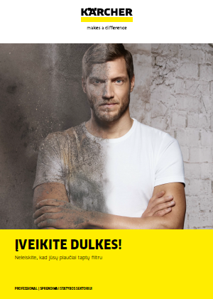 Karcher dulkiu siurbliai profesionalams