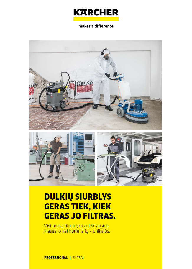 skrajute filtrai virselis