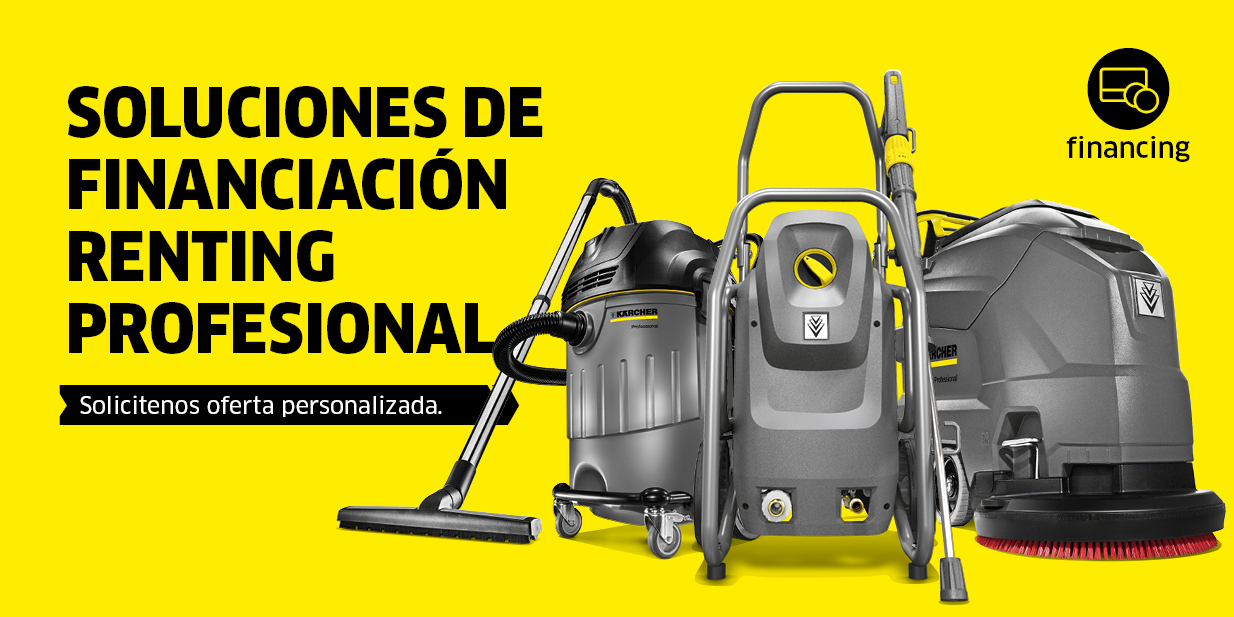 Soluciones de renting profesional Kärcher