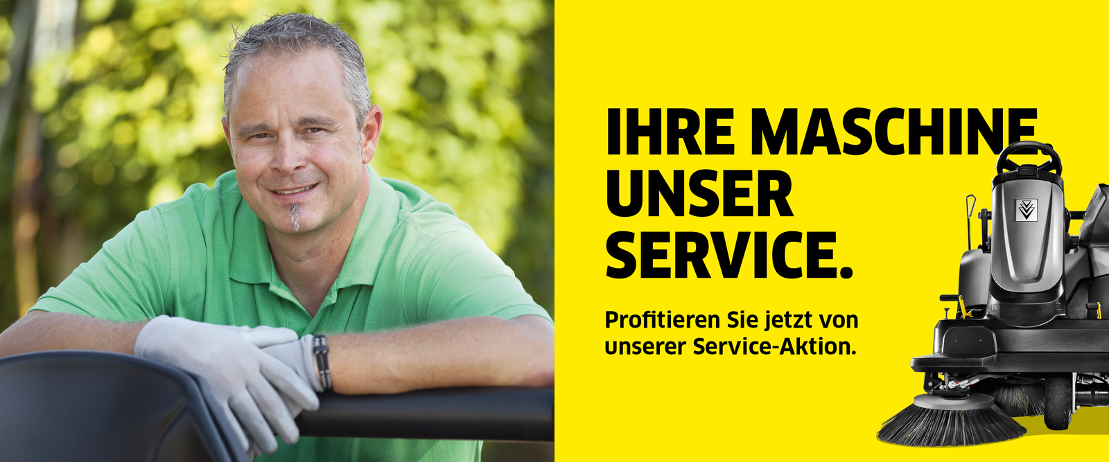 Service-Aktion Kehrsaugmaschinen Service-Aktion Kehrsaugmaschinen