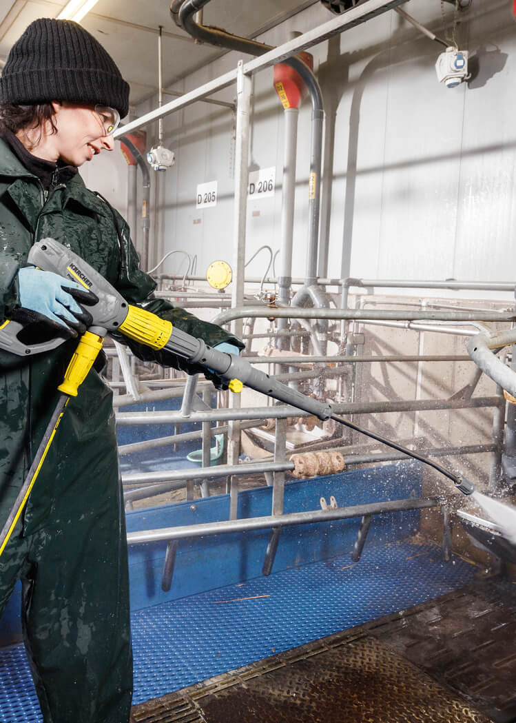 Dezynfekcja za pomocą urządzeń wysokociśnieniowych HDS