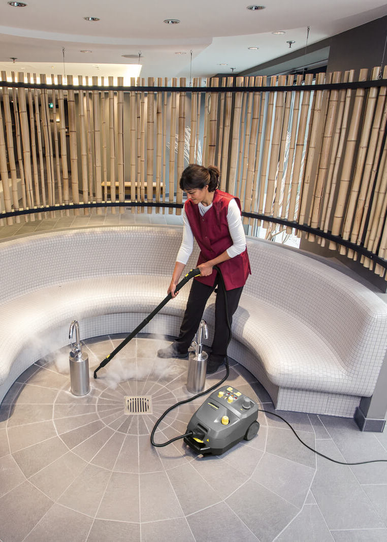 Czyszczenie i dezynfekcja profesjonalną parownicą