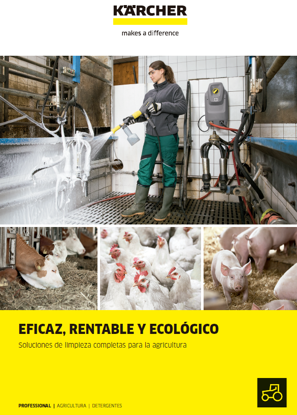 Portada Catálogo agricultura - Detergentes Kärcher