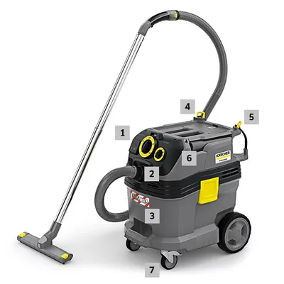 Commercial Wet/Dry Vacuum Cleaners