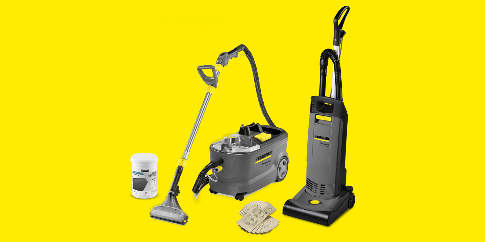 Carpet cleaning package