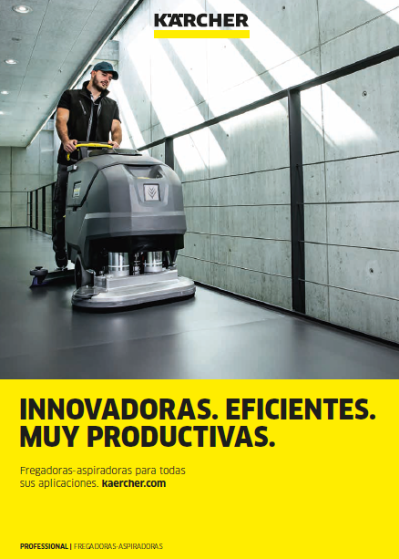 Catálogo de Fregadoras y Fregadoras-aspiradoras de Kärcher
