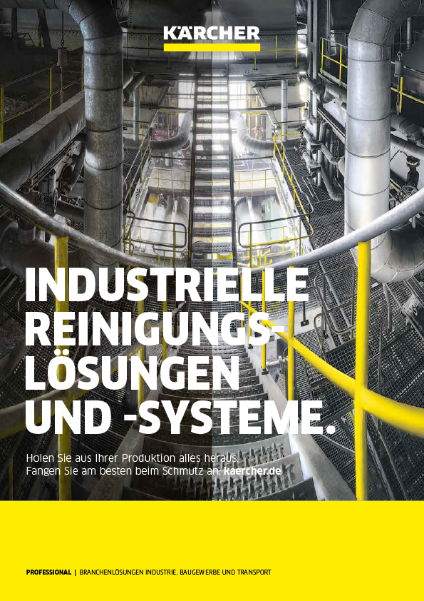 Cleaning solutions brochure 清洁解决方案简介