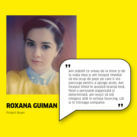 Roxana Guiman – Project Buyer Roxana Guiman – Project Buyer