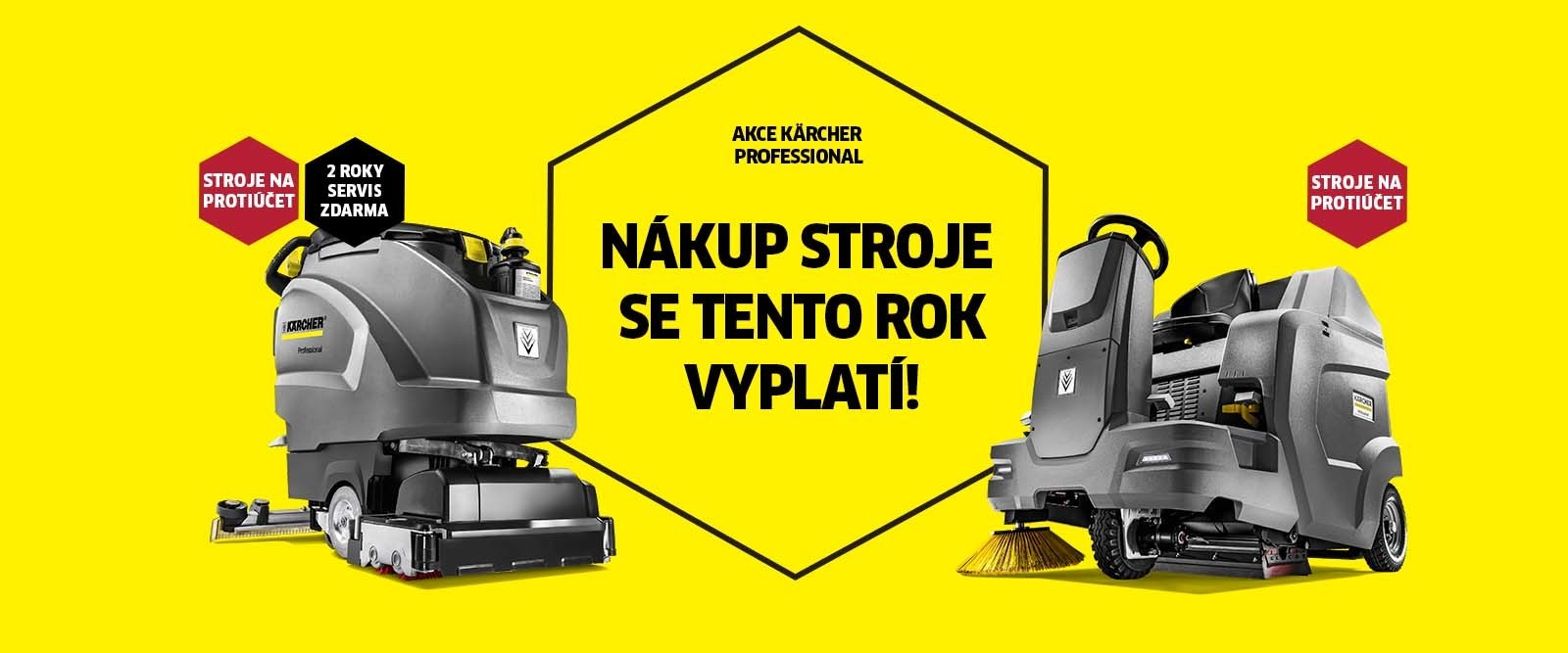 Nákup úklidového stroje se tento rok vyplatí Nákup úklidového stroje se tento rok vyplatí